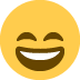 Grinning face with smiling eyes :smile: 😄